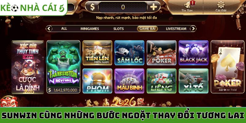 Sunwin cùng những bước ngoặt thay đổi tương lai