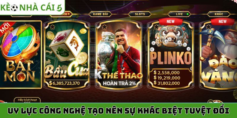 Uy lực công nghệ tạo nên sự khác biệt tuyệt đối